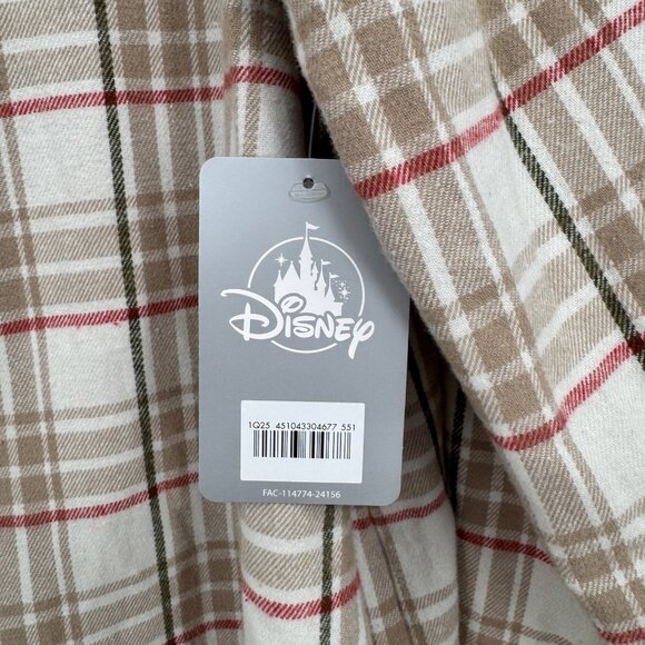 Disney Mickey Mouse Snowman Holiday Pajama Set for Women Size XL New with tag pl - Picture 5 of 13